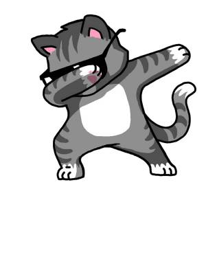 Раскраска cartoon cat #24 #30819
