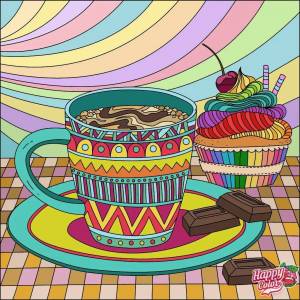 Раскраска happy color #10 #31317