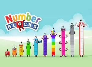 Раскраска numberblocks #2 #31838