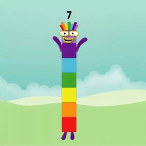 Раскраска numberblocks #13 #31849