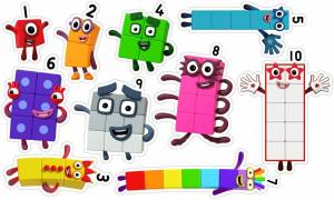 Раскраска numberblocks #15 #31851