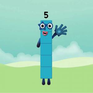 Раскраска numberblocks #33 #31869