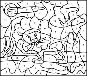 Раскраска paint by number #6 #31902