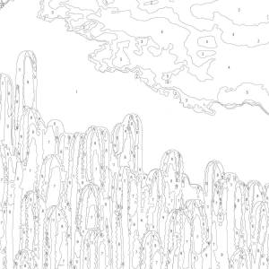 Раскраска paint by number #8 #31904