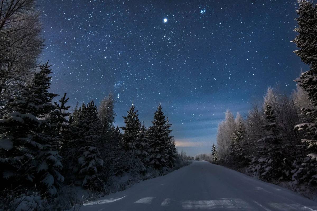 Звезды белая зима. Микко Лагерстедт. Микко Лагерстедт пейзажи. Зима ночь. Зимнее ночное небо.