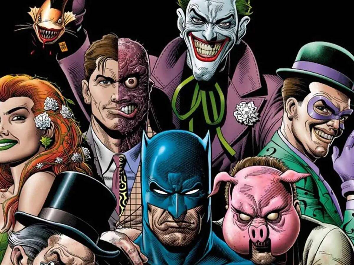 Все мы злодеи. DC Batman Villains. The Batman Villains 2022. Готэм DC злодеи.