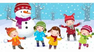 Раскраска зимние каникулы для детей #13 #316470