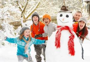 Раскраска зимние каникулы для детей #18 #316475