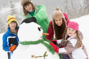 Раскраска зимние каникулы для детей #27 #316484