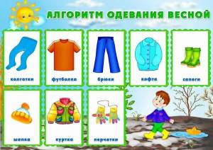 Раскраска зимняя одежда для детей в детском саду #22 #317678