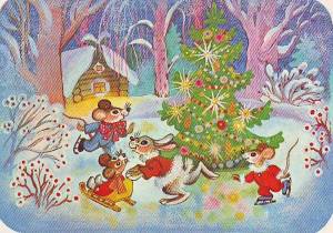 Раскраска зимняя сказка для детей #4 #317765