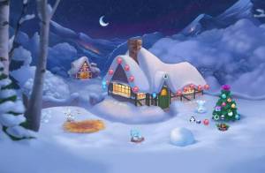 Раскраска зимняя сказка для детей #13 #317774