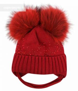 Раскраска зимняя шапка для детей #12 #317812
