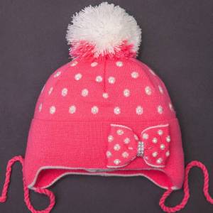 Раскраска зимняя шапка для детей #16 #317816