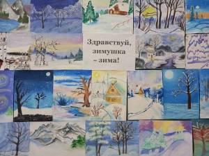 Раскраска зимушка зима для детей #16 #317930