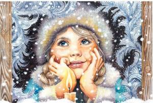 Раскраска зимушка зима для детей #37 #317951