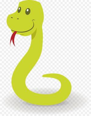 Раскраска змейка для детей #5 #318692