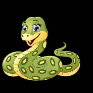 Раскраска змейка для детей #24 #318711