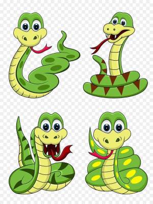 Раскраска змейка для детей #35 #318722