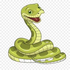 Раскраска змейка для детей #36 #318723