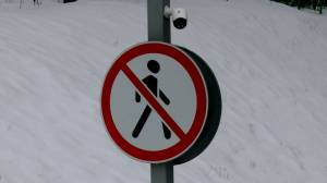 Раскраска знак движение пешеходов запрещено #18 #318888