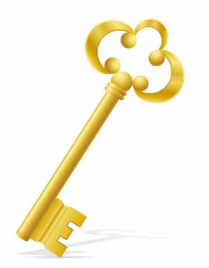 Раскраска золотой ключик для детей #34 #319772