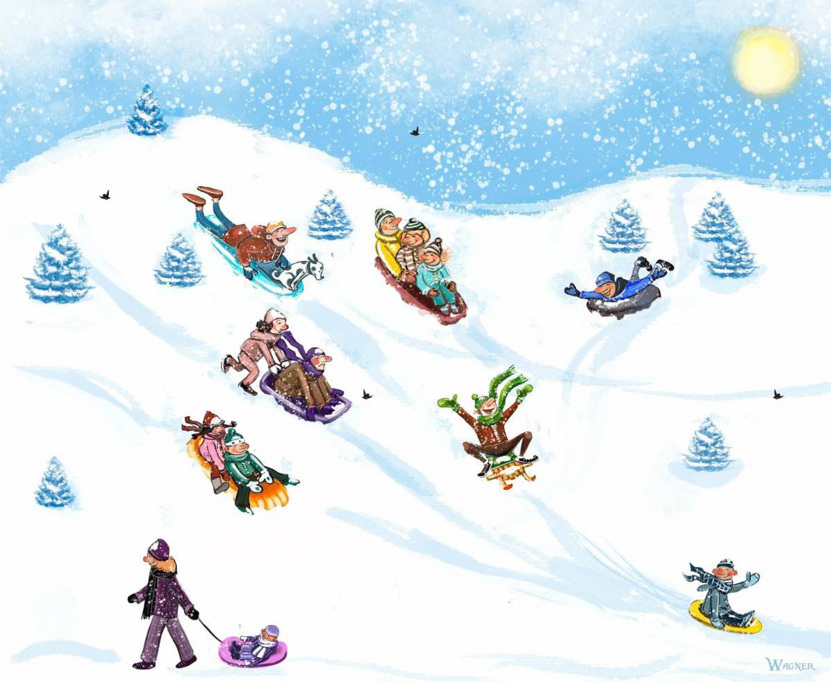 Зимние игры для детей #25