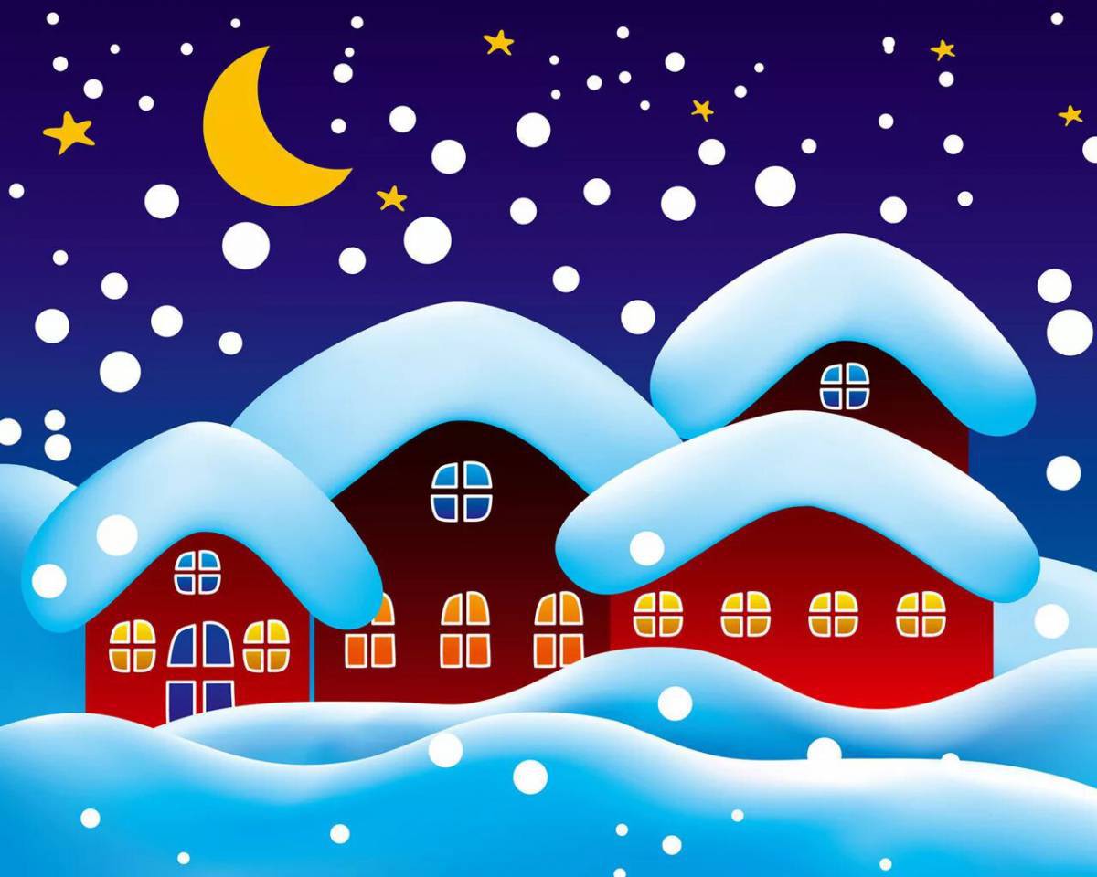 Зимний домик для детей #19