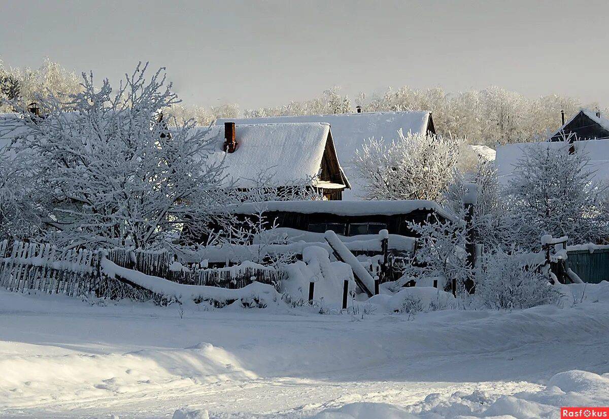 Зимняя деревня #5