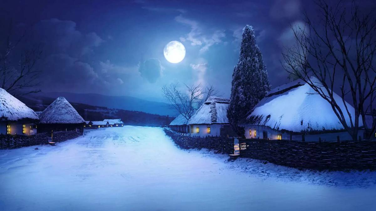 Зимняя ночь #23