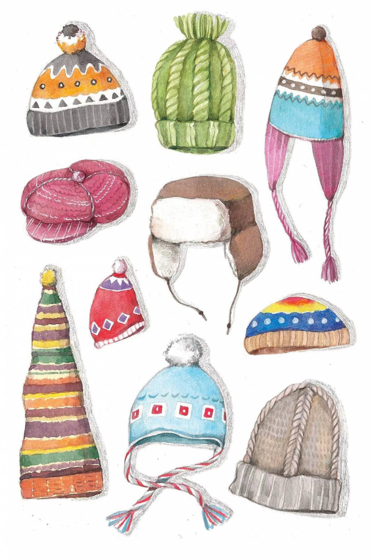 Зимняя шапка для детей #3