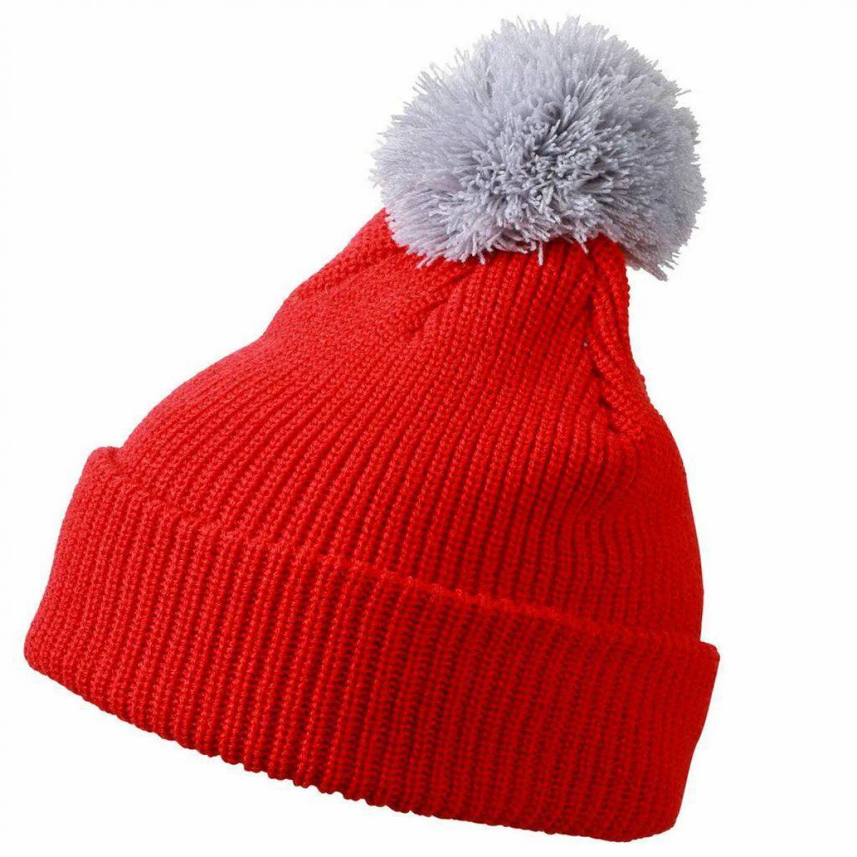 Зимняя шапка для детей #19