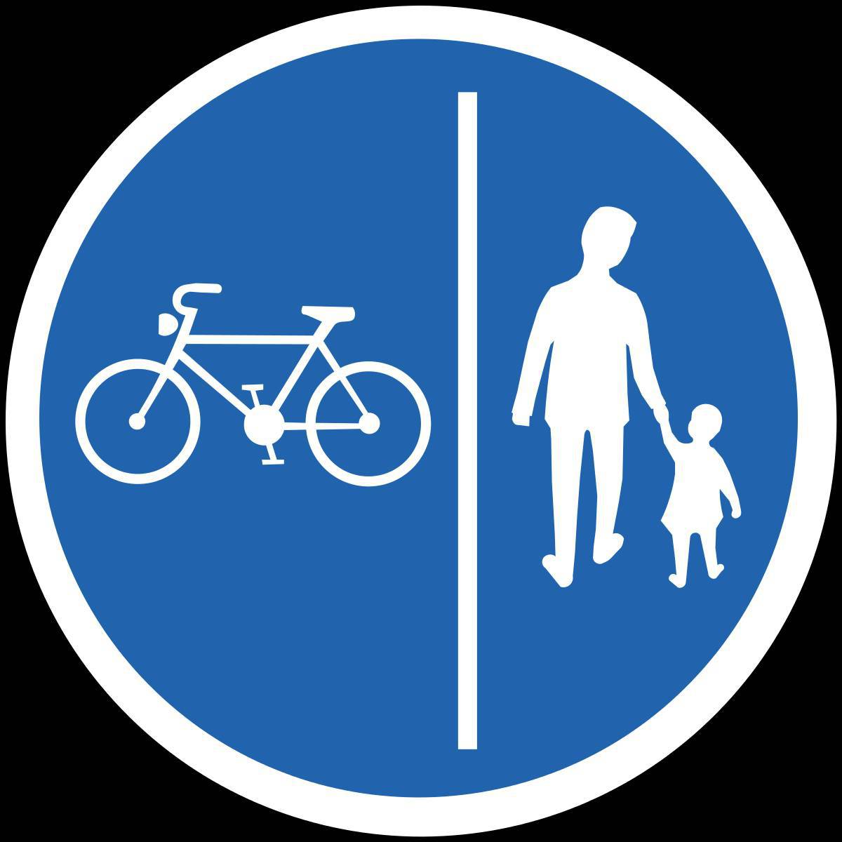 Знак велосипедная дорожка #7