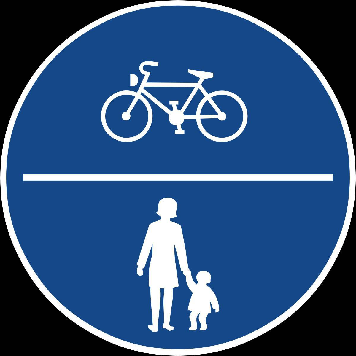 Знак велосипедная дорожка #29