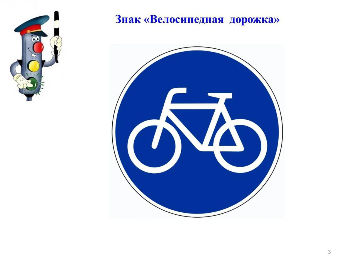Знак велосипедная дорожка #33