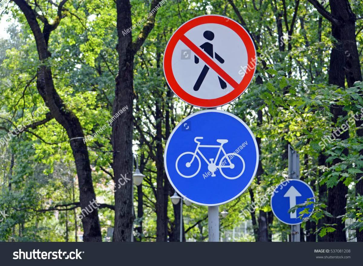 Запрет на 3 месяца. 4.4.1 Велосипедная дорожка. Движение пешеходов запрещено дорожный знак. Знак 3.10 движение пешеходов запрещено. Знак велосипедная дорожка.