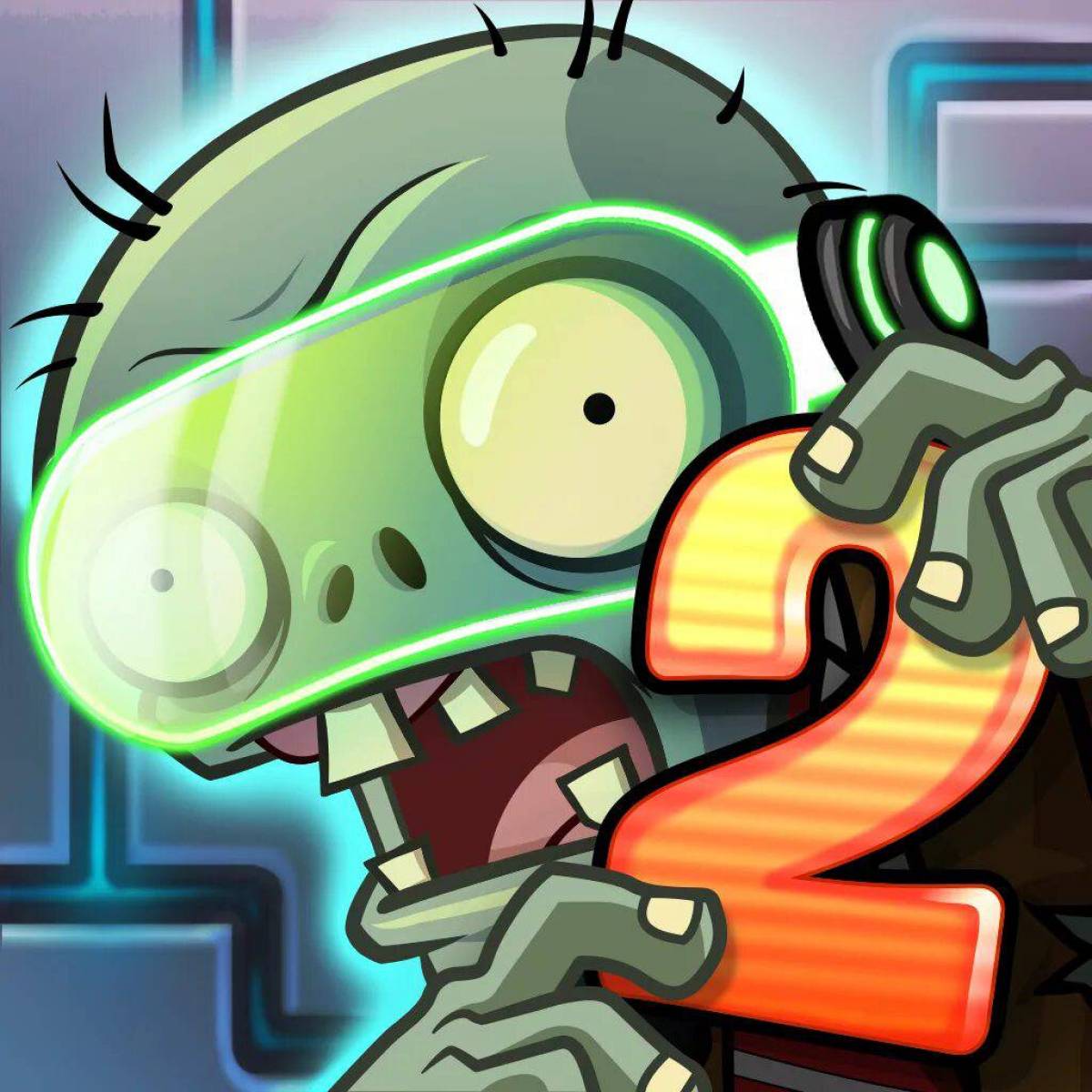 Plants vs zombies 2 зомби