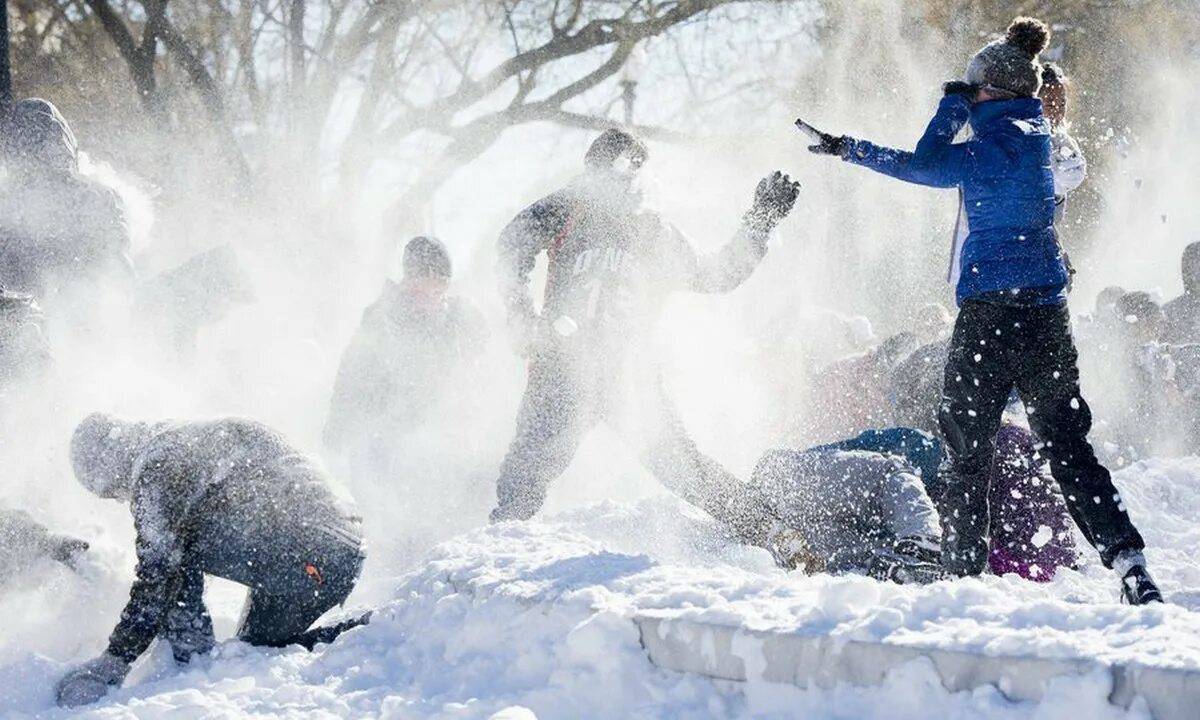 Зимние игры фото