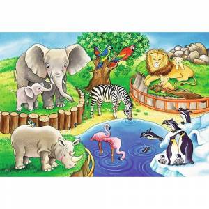 Раскраска зоопарк для детей #3 #320163