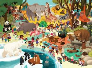 Раскраска зоопарк для детей #11 #320171