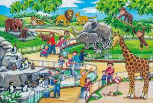 Раскраска зоопарк для детей #13 #320173