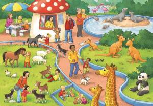 Раскраска зоопарк для детей #15 #320175