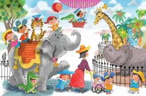 Раскраска зоопарк для детей #22 #320182