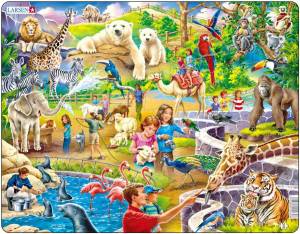 Раскраска зоопарк для детей #24 #320184