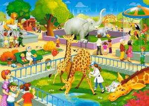 Раскраска зоопарк для детей #35 #320195