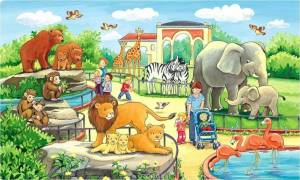 Раскраска зоопарк для детей #37 #320197
