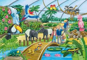 Раскраска зоопарк для детей 3 4 лет #7 #320204