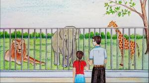 Раскраска зоопарк для детей 3 4 лет #18 #320215