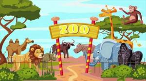 Раскраска зоопарк для детей 3 4 лет #20 #320217