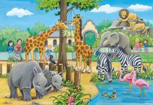 Раскраска зоопарк для детей 6 7 лет #1 #320237